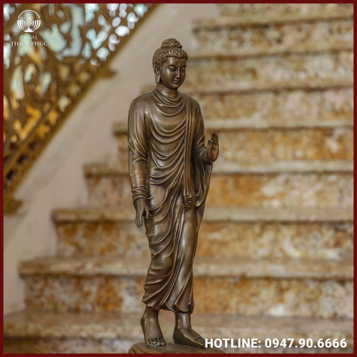 Ý nghĩa tượng Thích ca dáng đứng Ý nghĩa tượng Thích ca dáng đứng